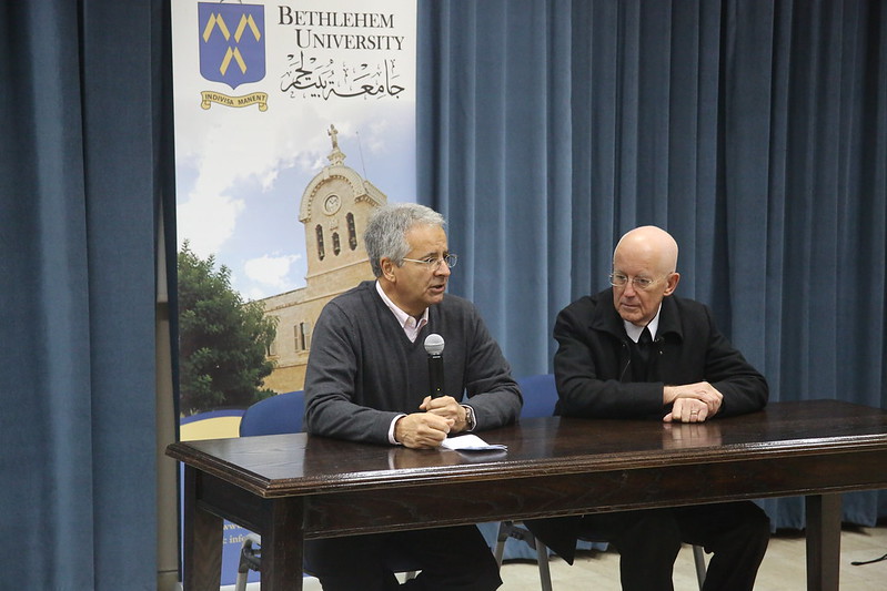 Ghassan Salameh at Bethlehem University