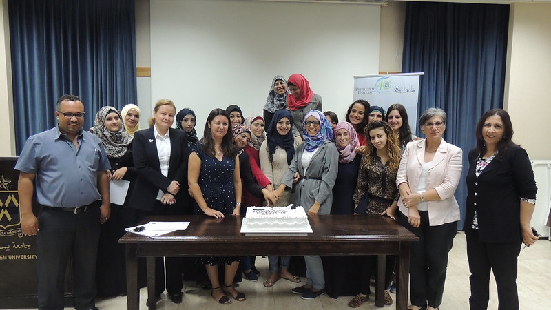 برنامج العلاج الوظيفي في جامعة بيت لحم يحتفل بتخريج طلاب برنامج Tempus