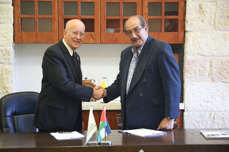 Vice Chancellor Meets Samir Aweidah