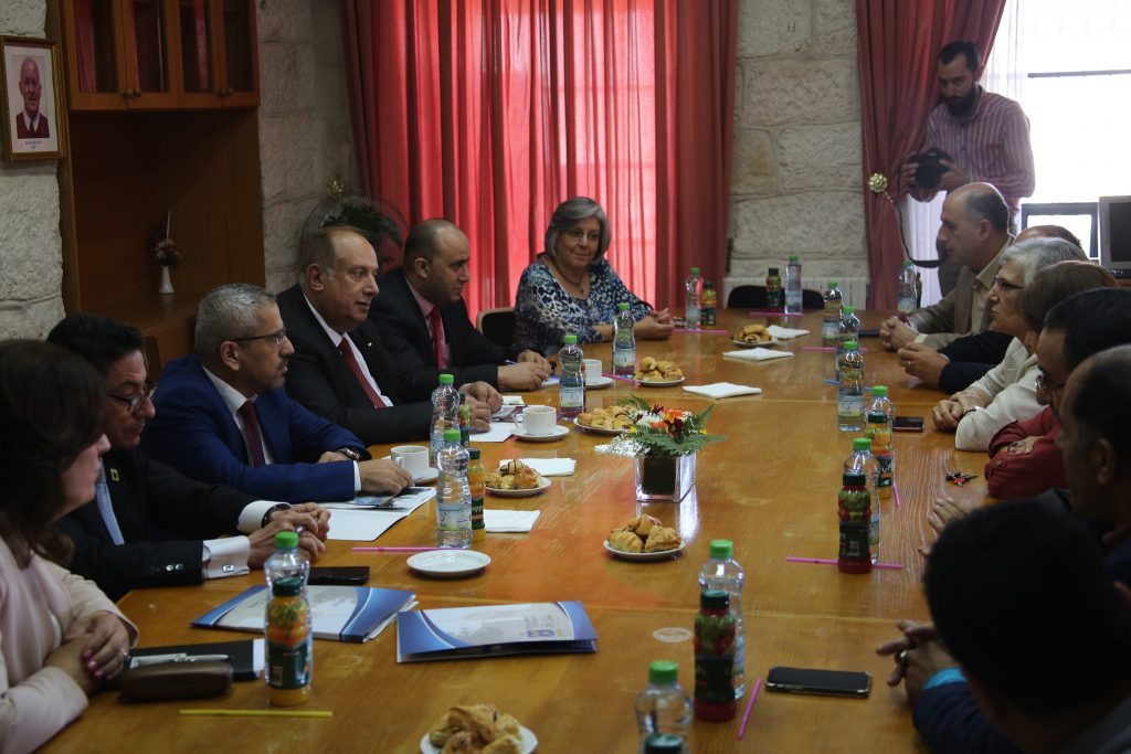 Bethlehem University, Higher Education Minister Discuss Future Cooperation