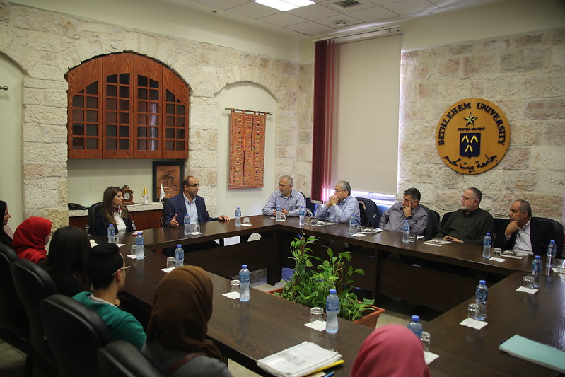 PSSF Board Visits Campus to Meet with Students