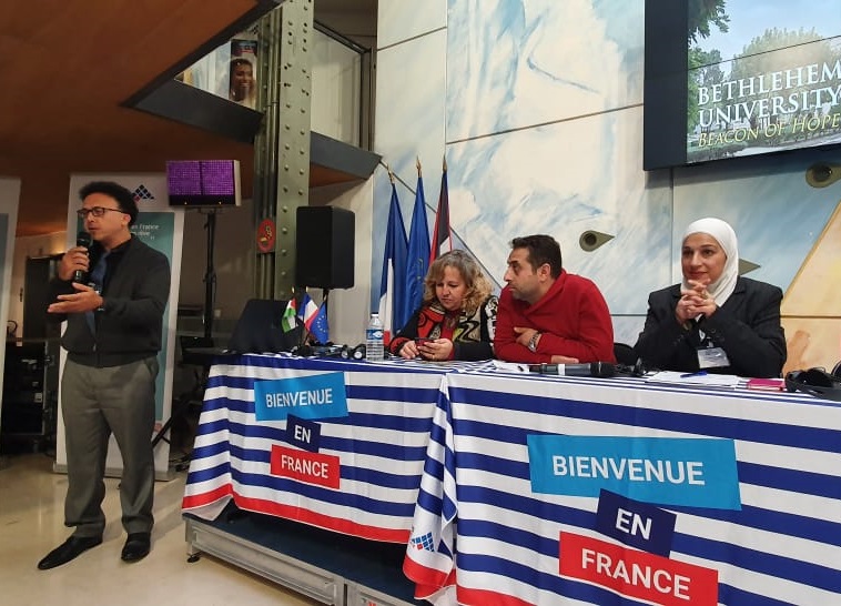 Dean of Research participates in the French Palestinian Day in Paris