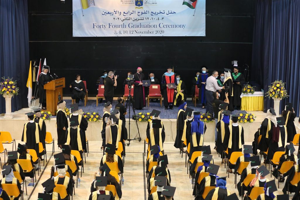 Bethlehem University Holds 44th Graduation Ceremonies