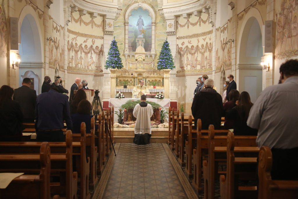 Bethlehem University Celebrates Christmas Midnight Mass