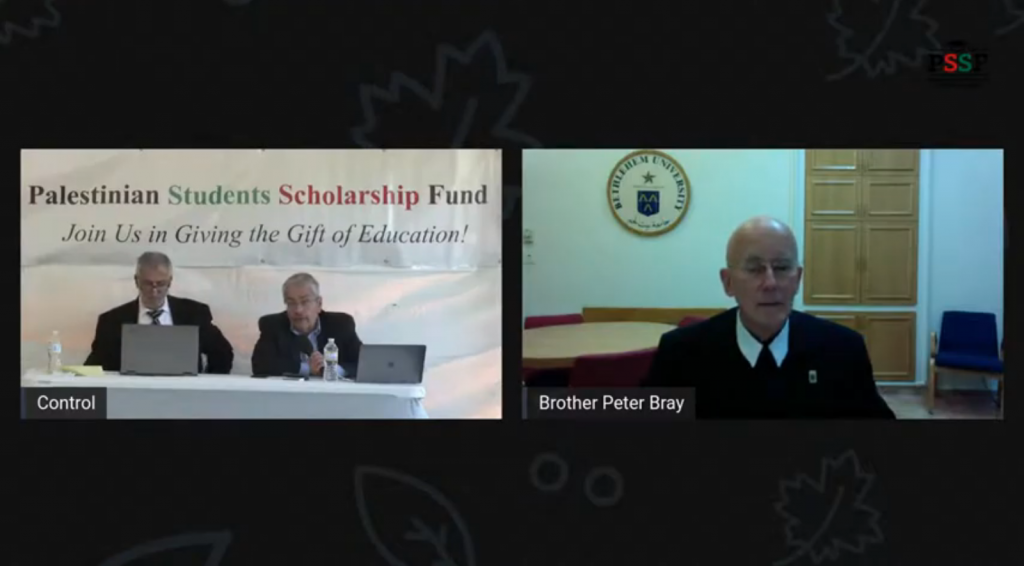 Bethlehem University Participates in PSSF Second Virtual Fundraiser