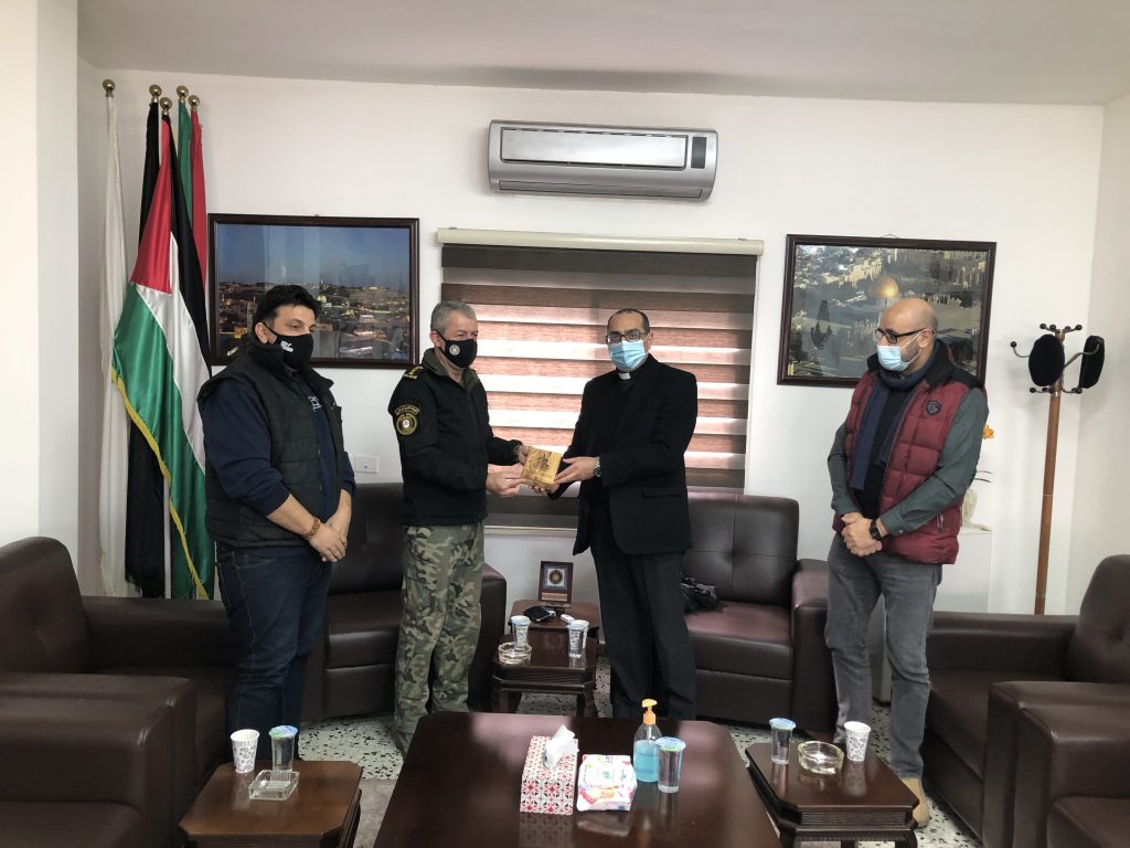 زيارة الى قيادة منطقة بيت لحم وجهاز الأمن الوقائي