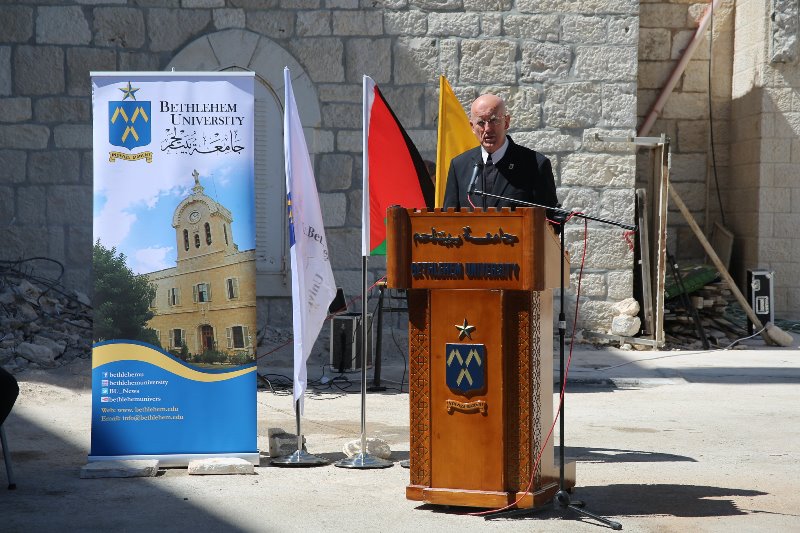 Bethlehem University Launches Cardinal Foley Hall Project