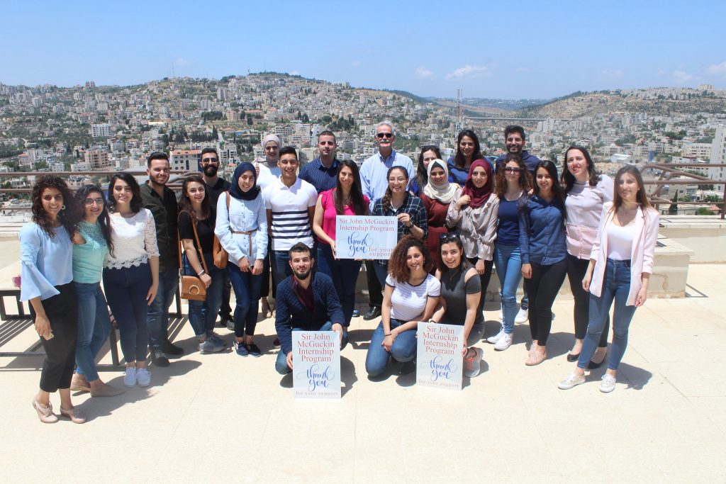 Sir John McGuckin Internship Program Reunion
