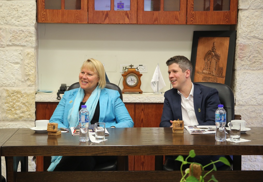 Norwegian Representatives Visit Bethlehem University