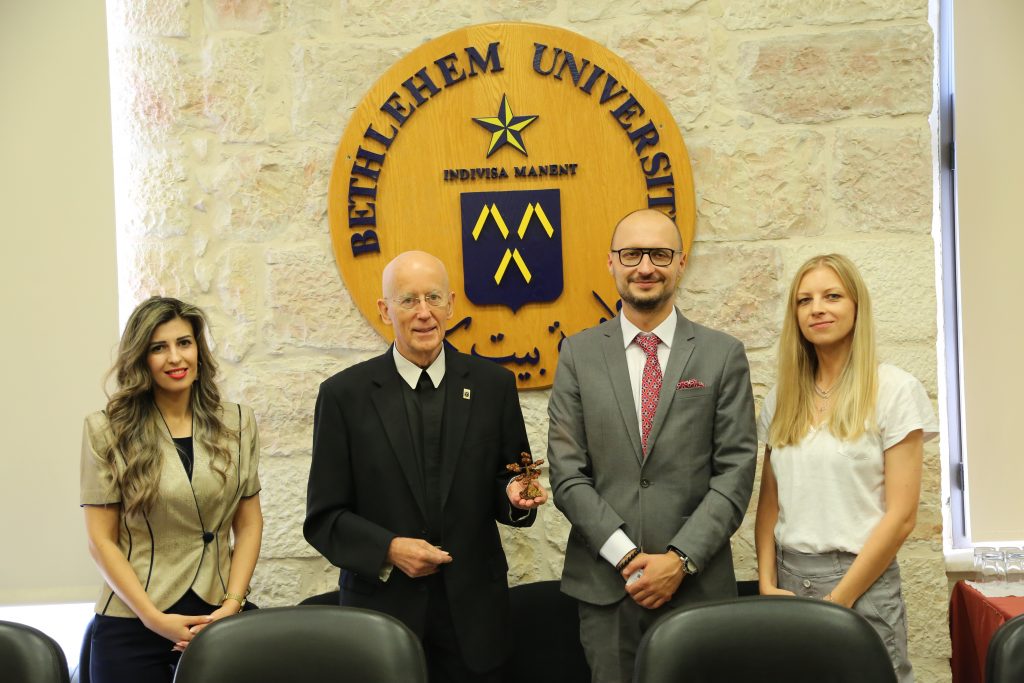 Lithuanian Ambassador on Campus for a Visit