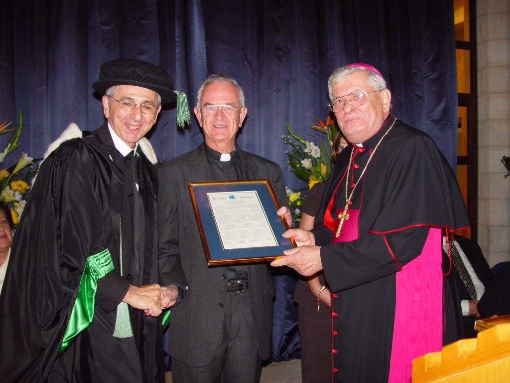 Bethlehem University Mourns Death of Msgr. Conor Ward