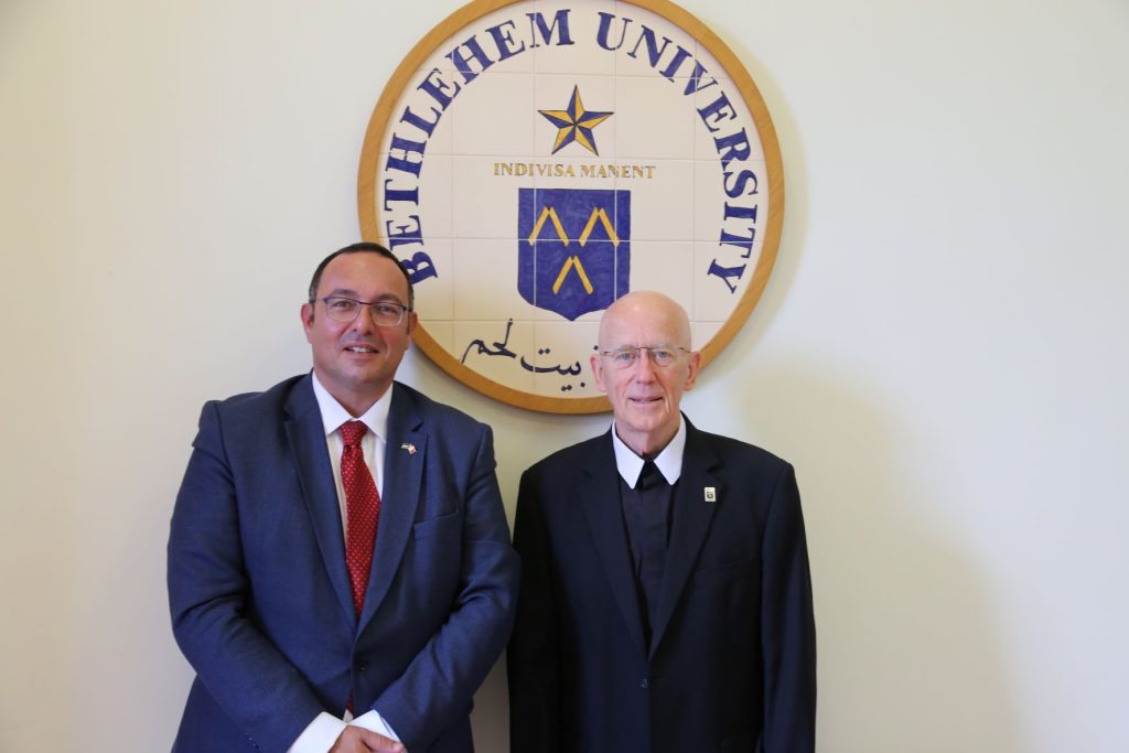 Representative of Malta in Palestine Visits Campus