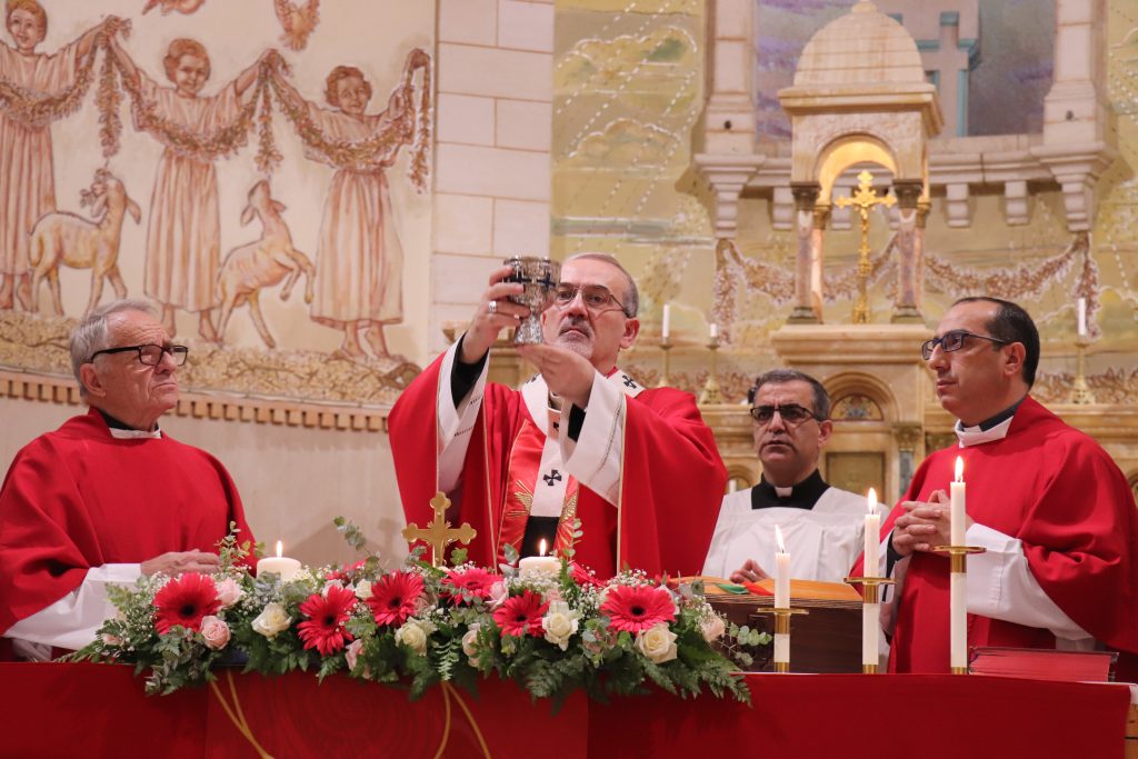 Patriarch Pizzaballa Celebrates Mass of Holy Spirit at Bethlehem University