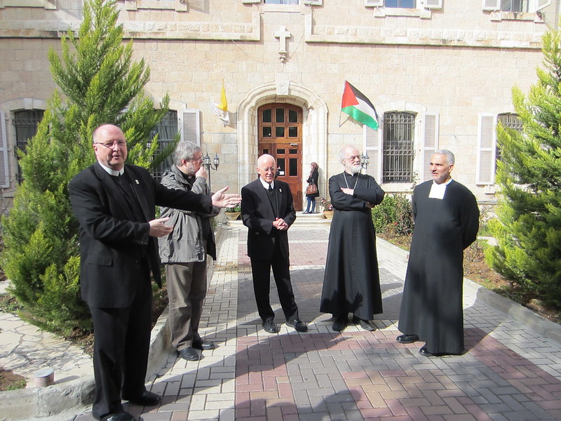 Archbishop of Canterbury Rowan Williams Visits Bethlehem University