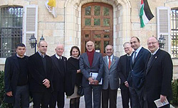 Munib R. Masri, Palestinian Native, Philanthropist, Visits Bethlehem University