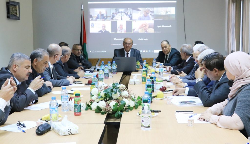 مجلس رؤساء الجامعات الفلسطينية يدعوا الى اجراءات حازمة ومجلس التعليم العالي يؤكدها