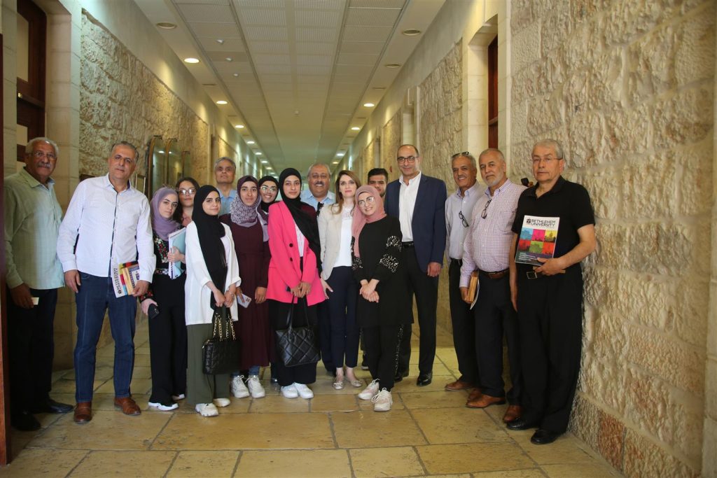 صندوق دعم الطالب الفلسطيني يزور جامعة بيت لحم