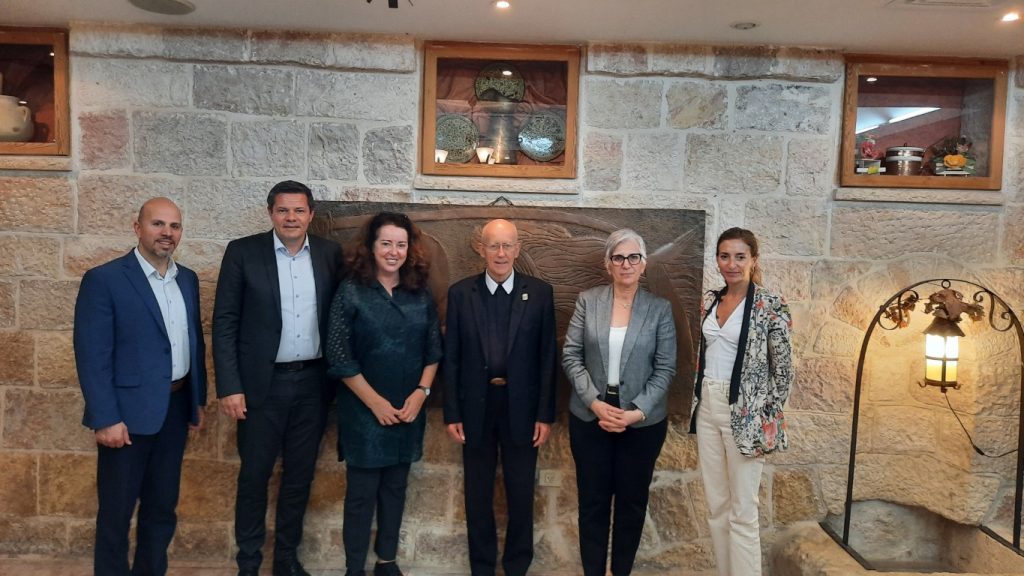 Swiss Representative to Palestine visited Bethlehem University