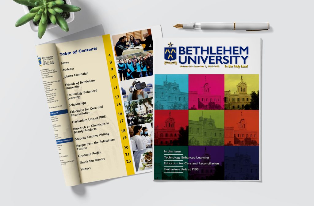 Bethlehem University magazine is out!