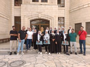 'Walk and Talk' for School Students in Bethlehem - Al Khansa High School