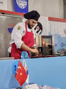 Participation of BU graduate Hassan Al Butmeh in the TASFED World Competition for Culinary Arts