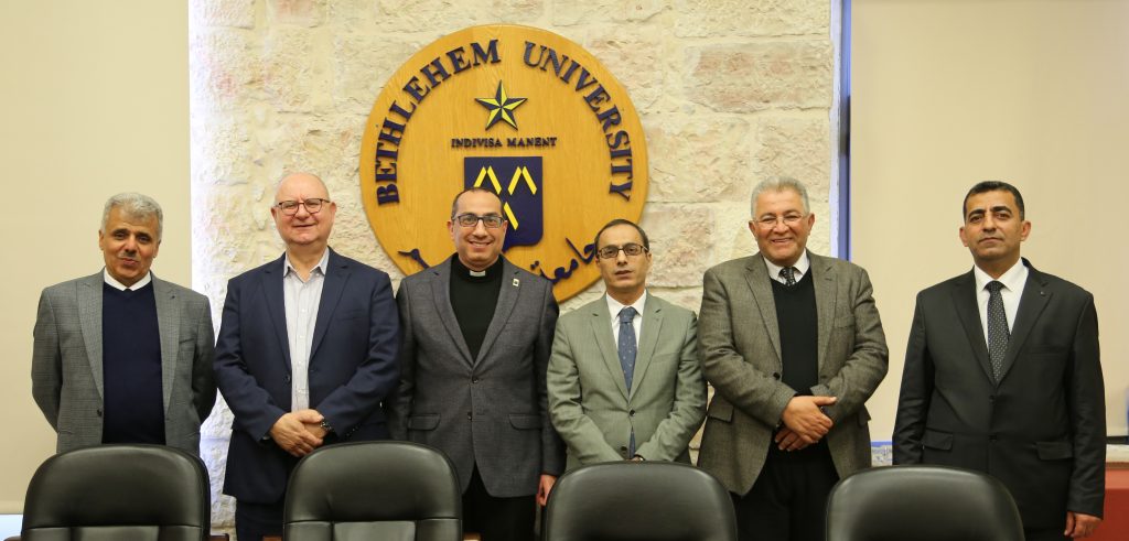 Palestinian Public University Presidents Meet at Bethlehem University