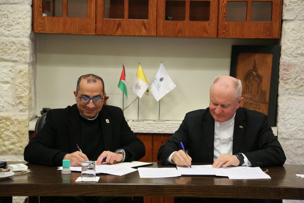 Bethlehem University, John Paul II Catholic University of Lublin Sign MoU