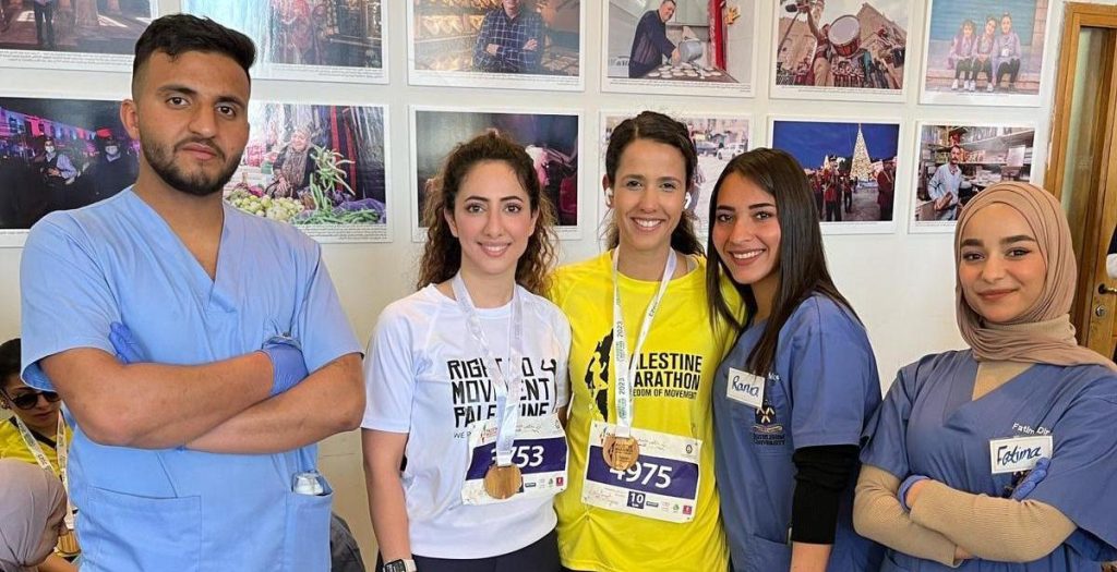 Physiotherapy Students Heal Palestine International Marathon Runners