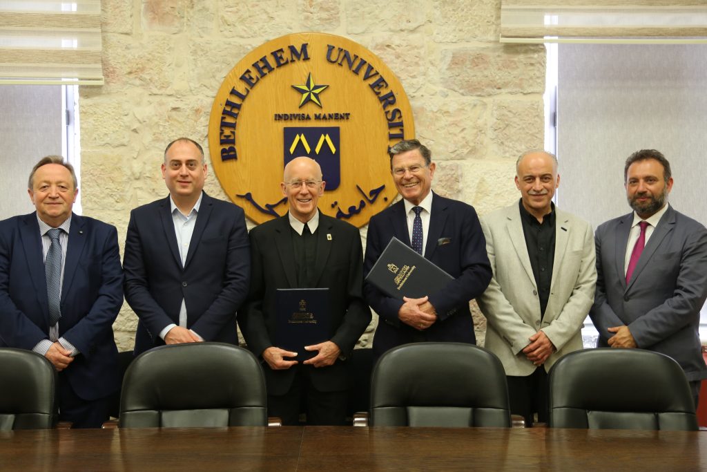 Bethlehem University, Palisco Association Sign MoU