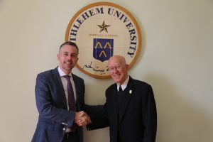 Bethlehem University Welcomes Australian Representative