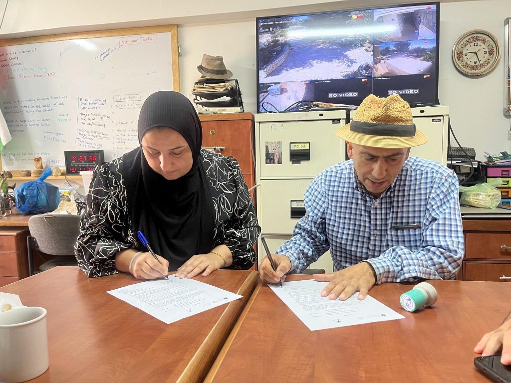 PIBS MoU with Women of the Sun Charity