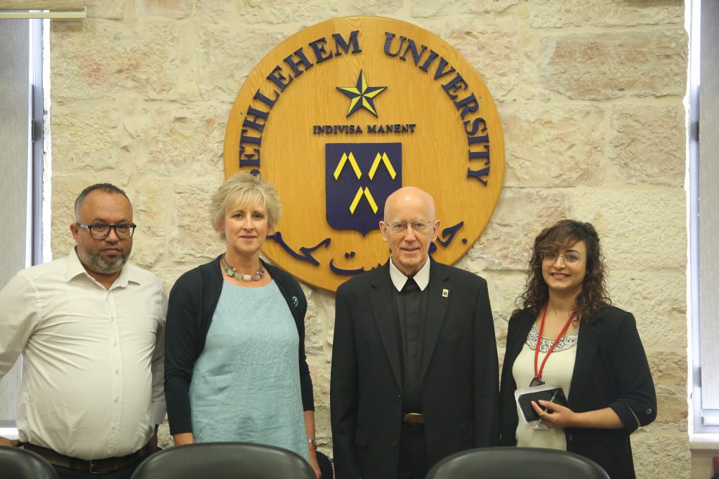 President of World Federation of Occupational Therapy Visits Bethlehem University