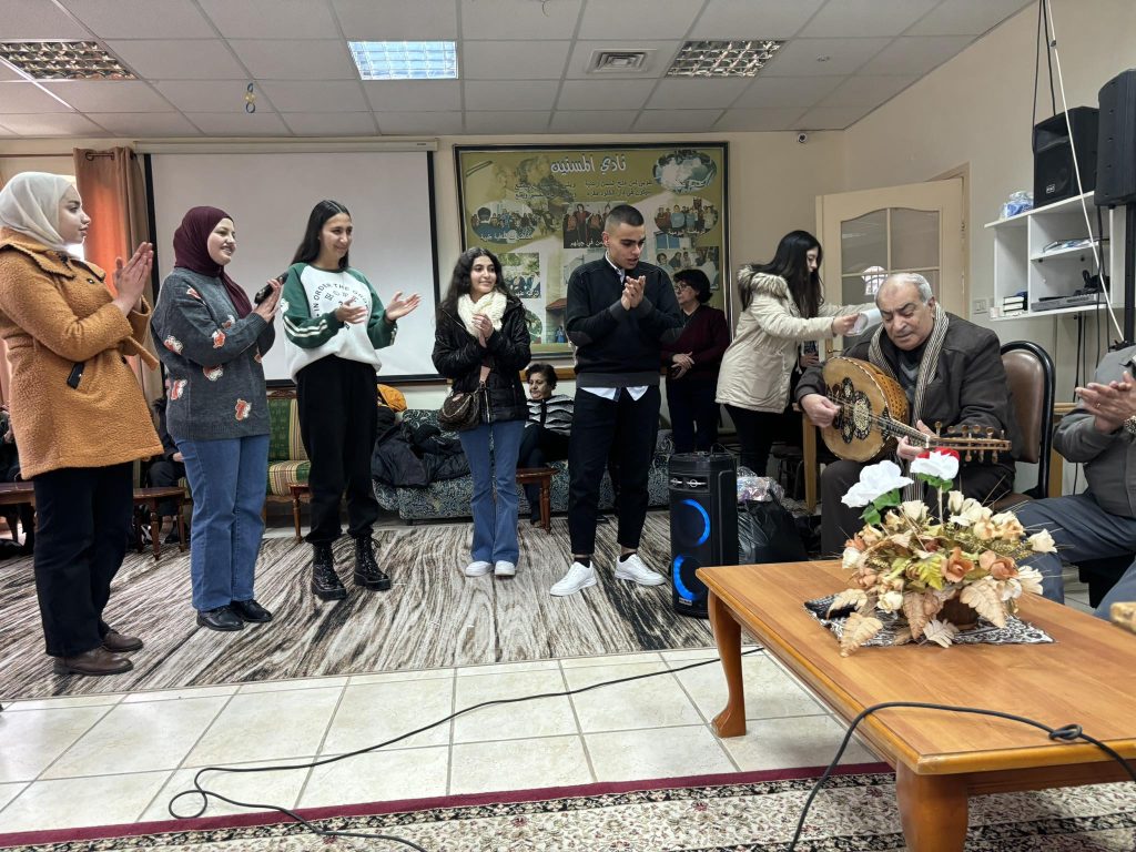 زيارة الى نادي المسنين في بيت ساحور