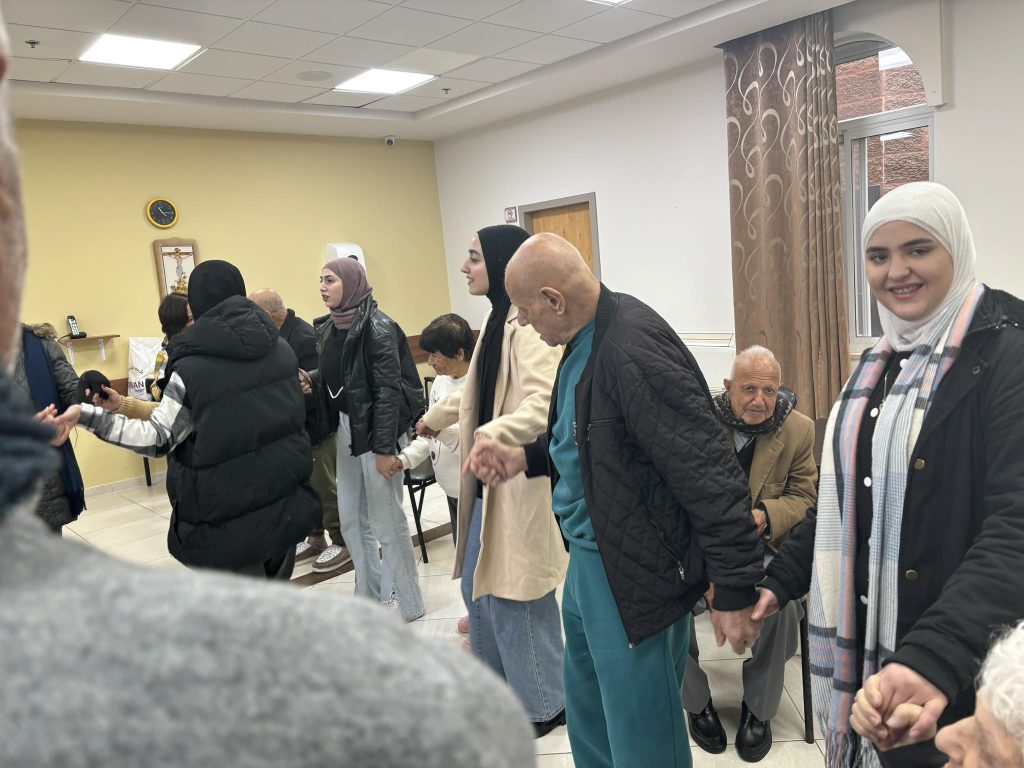 زيارة الى جمعية بيت القديس نيقولاوس الخيرية لرعاية المسنين في بيت جالا