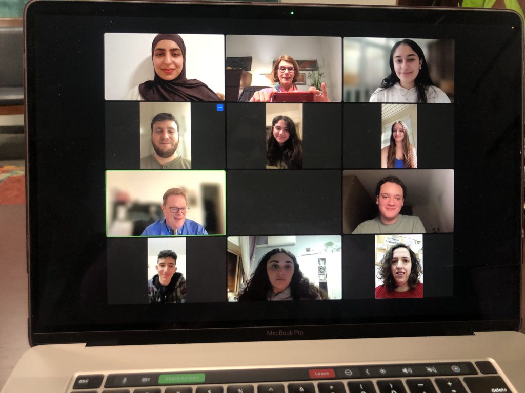 Bridging Continents: Bethlehem University and Virginia Wesleyan Students Connect Virtually