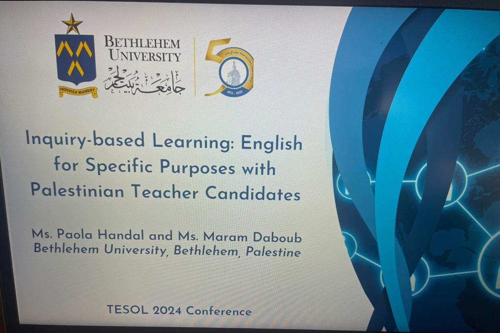 English Department Instructors Present at TESOL 2024
