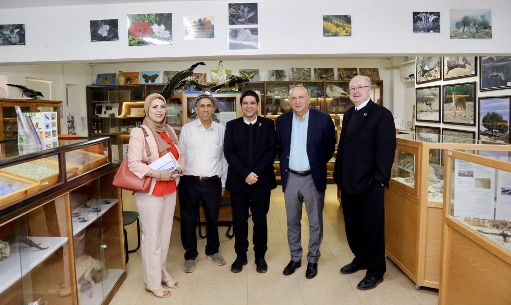Minister of Tourism and Antiquities Visits Palestine Natural History Museum
