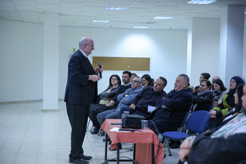 Bethlehem University Holds Faculty-Staff Meeting Ahead of New Semester
