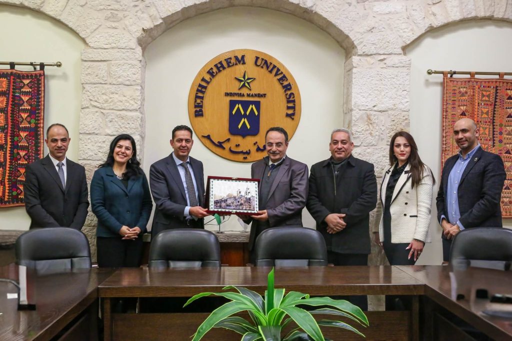 Palestine Ahliya University Congratulates Dr. Fadi Qattan