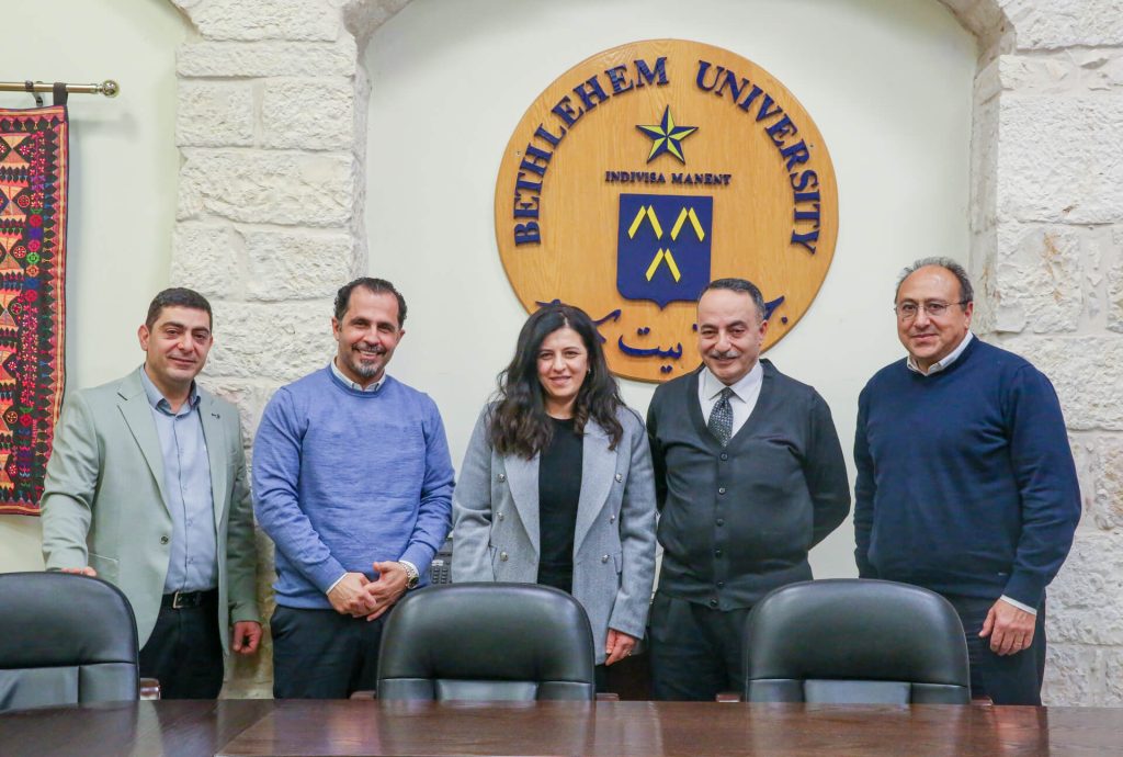  Bethlehem University Welcomes a Delegation from Caritas Baby Hospital Bethlehem