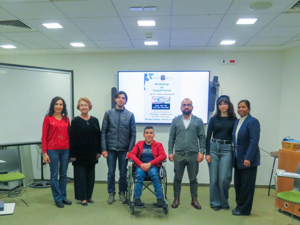 Zbierski Library Inspires Creativity with Found Poetry 