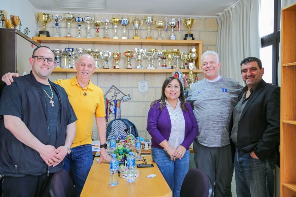 Bethlehem University and FCA/SCORE International Plan Sports Training