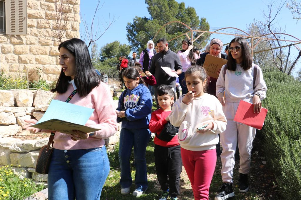 Environmental and Educational Day for Bethlehem University Alumni and Their Families