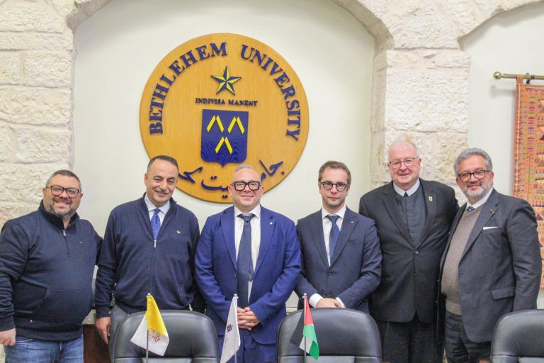 Professor Gino Fontana’s Visit to Bethlehem University: A Focus on Human Rights and AI