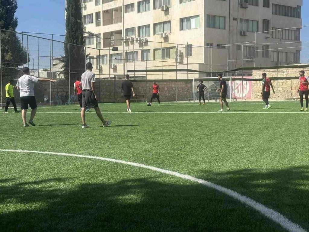 جامعة بيت لحم تنظم بطولة خماسي كرة قدم للكليات