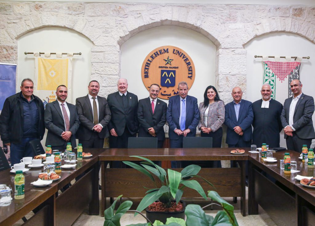 Bethlehem University Welcomes Delegation from the Higher Presidential Committee for Church Affairs 