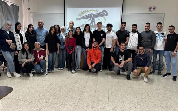 نشاط مميز للنادي الفلكي في جامعة بيت لحم 