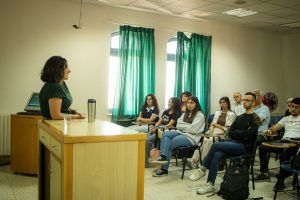 Inspiring Change: Lubnah Shomali Empowers Bethlehem University Student Ambassadors