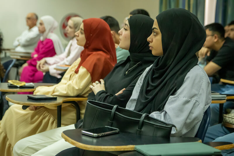 Student Ambassadors with Lubnah 3