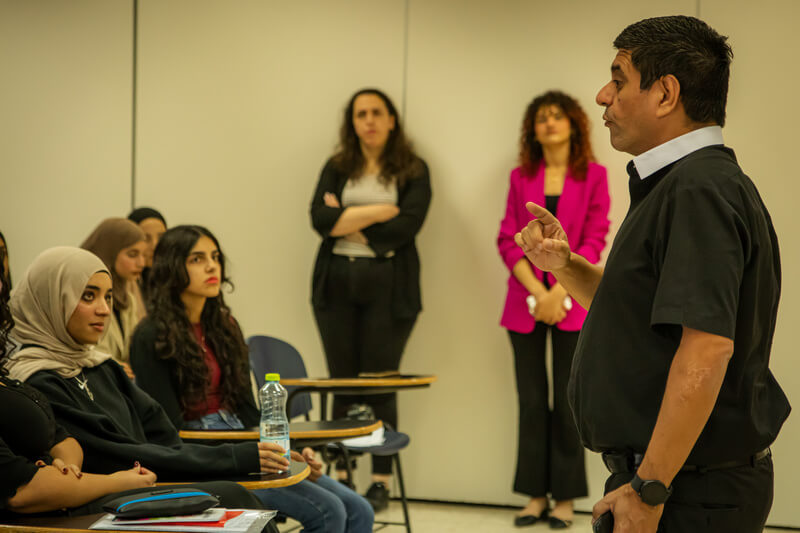 Student Ambassadors with Lubnah 5